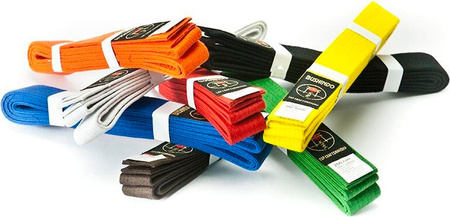 Pas kimono do strojów sztuk walki kimon Karate Judo Bushindo biały 240 cm