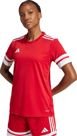Koszulka damska adidas Squadra 25 Jersey czerwona JI9985