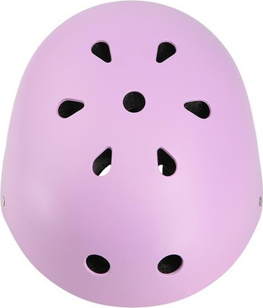 Kask rowerowy, rolki, deskorolkę Nils Extreme MTW001 fioletowy rozmiar XS 48-52 cm