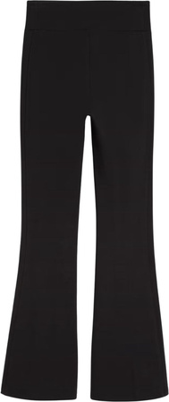 Legginsy damskie Puma Ess High-Waist Flared czarne 688156 01