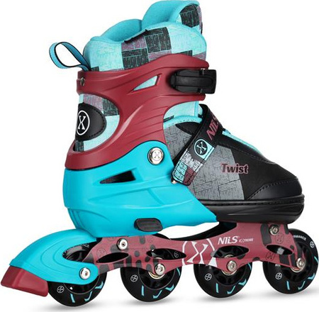 Łyżworolki rolki regulowane Nils Extreme Twist NA13810 rozmiar L (39-42)