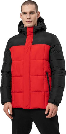Kurtka męska 4F czerwono-czarna H4Z22 KUMP009 61S