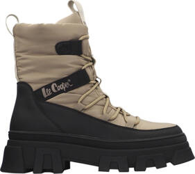 Buty damskie Lee Cooper brązowo-czarne LCJ-24-47-3143LA