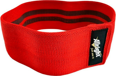 Opaska hip belt 66x8cm czerwona rozmiar S