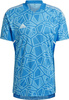 Koszulka męska adidas Condivo 22 Goalkeeper Jersey Short Sleeve niebieska HB1623
