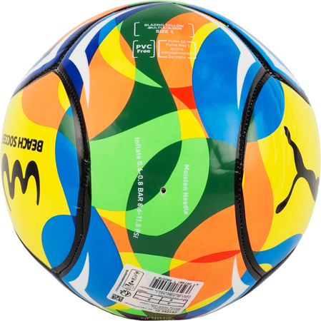Piłka nożna plażowa Puma MS Blazing żółta 84584 01