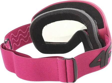 Gogle narciarskie dla dzieci 4F U042 fuksja neoen 4FJWAW24AGOGU042 55N