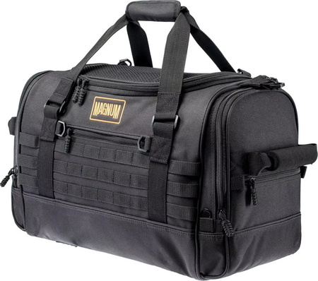 Torba taktyczna Magnum Yak czarno-pomarańczowa rozmiar 55 l