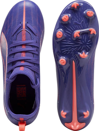 Buty piłkarskie dziecięce Puma Ultra 5 Match FG/AG 108096 01