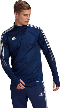 Bluza męska adidas Tiro 21 Training Top granatowa GE5426