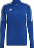 Bluza męska adidas Condivo 22 Training 1/2 zip niebiesko-biała HA6271