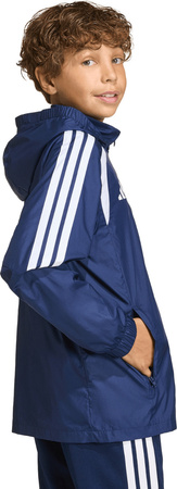 Kurtka dla dzieci adidas Tiro 26 League granatowa JY9725