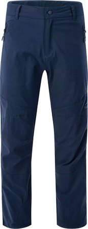 Męskie spodnie softshellowe trekkingowe turystyczne membrana DWR Elbrus Gaude rozmiar XXL