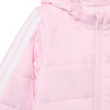 Kurtka dla dzieci adidas Essentials 3-Stripes różowa JW2442