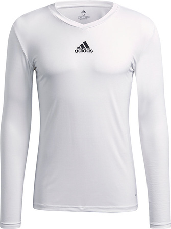Koszulka termoaktywna męska adidas Team Base Tee biała GN5676