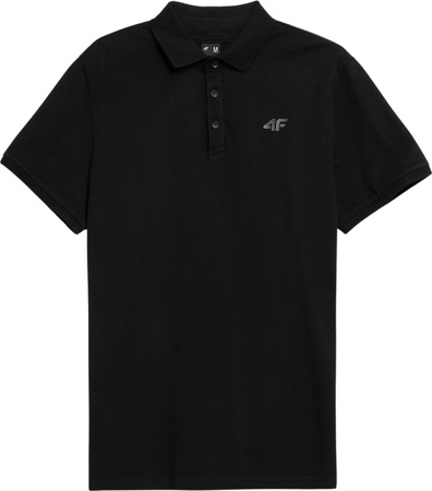 Koszulka męska 4F czarna H4L22 TSM355 20S