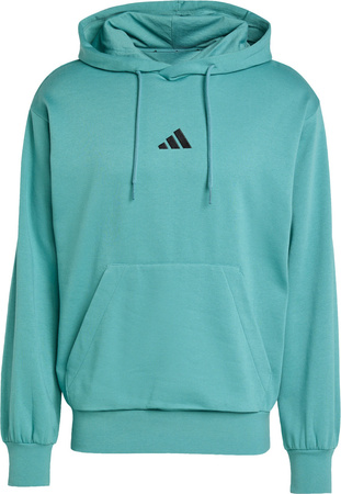 Bluza męska adidas Essentials Feelcozy Fleece turkusowa KB7650