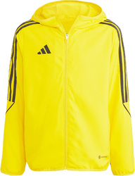 Kurtka dla dzieci adidas Tiro 23 League Windbreaker żółta IA1622