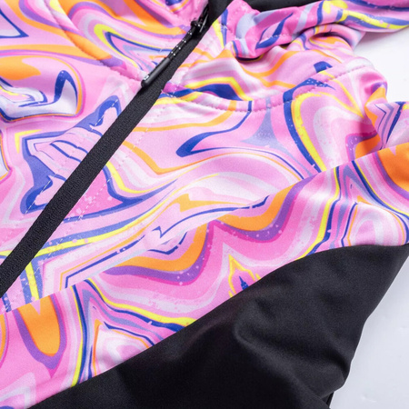 Dziecięca bluza treningowa z kapturem mikropolar IQ Altea Jrg rozmiar 140