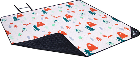 Koc piknikowy plażowy las 195X200 CM Nils Camp NC8028