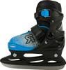 Łyżwy Roces Jokey Ice X czarno-niebieskie 450745 001