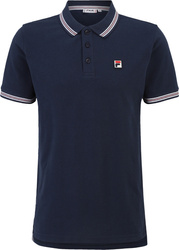 Koszulka męska polo Fila Lubbeek granatowa FAM0898 50004