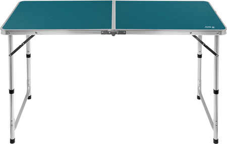 Stół turystyczny kempingowy Nils Camp NC1605 składany niebieski 120x60x70cm