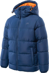 Dziecięca kurtka zimowa ocieplana z kapturem Martes Mafi Kdb rozmiar 128