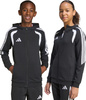 Bluza dla dzieci adidas Tiro 26 League Sweat Full Zip Hoodie czarna KF3324