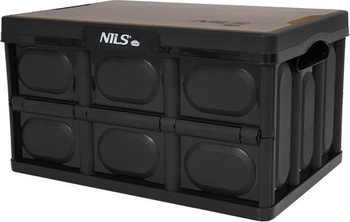 Składana skrzynia kempingowa turystyczna z funkcją stołu szafki 2w1 20l Nils Camp NCB4005