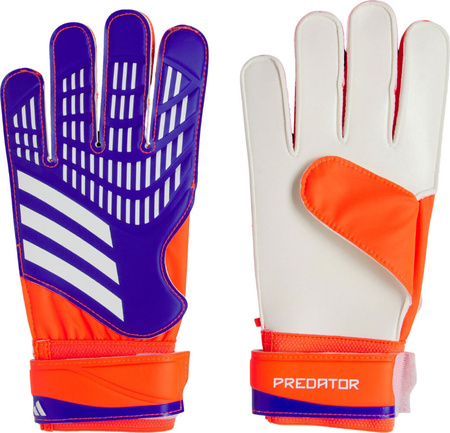 Rękawice bramkarskie adidas Predator Training Goalkeeper fioletowo-pomarańczowe IX3870