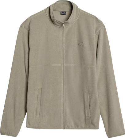 Polar męski bluza polarowa 4F M320 oliwkowy 4FWSS25TFLEM320 44S