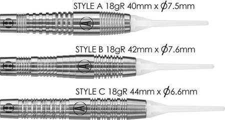 Rzutki Harrows Aero 90% Softip