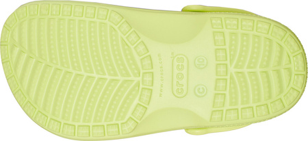 Chodaki sandały klapki dla dzieci Crocs Baya Clog T limonka 207012 3U4