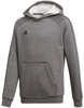 Bluza dla dzieci adidas Core 18 Hoody Junior szara CV3429