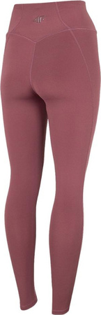 Legginsy funkcyjne damskie 4F burgund H4Z22 SPDF011 60S