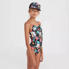 Dziecięcy strój kąpielowy jednoczęściowy O'neill MIX AND MATCH CALI SWIMSUIT black/blue bluemchen rozmiar 164