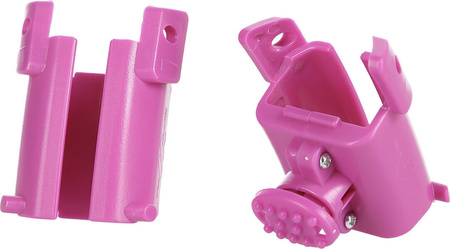 Hula hop z wypustkami i obciążnikiem One Fitness oha01 fioletowe