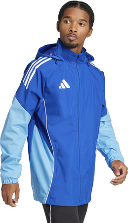 Kurtka męska adidas Tiro 25 Competition All-Weather niebieska JI8930