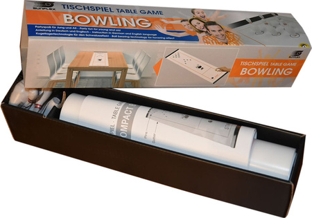 Gra towarzyska stołowa bowling Sunflex FunSport 120x28cm 80410