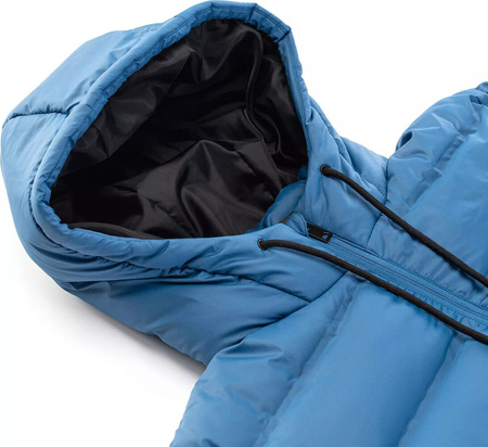 Męska kurtka zimowa puchowa pikowana z kapturem Hi-tec Diorro rozmiar L