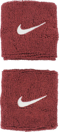 Frotki na rękę Nike Swoosh Wristbands 2 szt. brązowe N1012405656OS