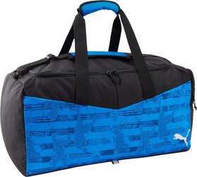 Torba sportowa treningowa podróżna Puma individualRISE Medium niebiesko-czarna 90578 02