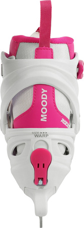 Łyżwy Roces Moody Ice X biało-różowe 450744 001