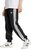Spodnie damskie adidas Essentials 3-Stripes Fleece Loose-Fit czarne JE1276