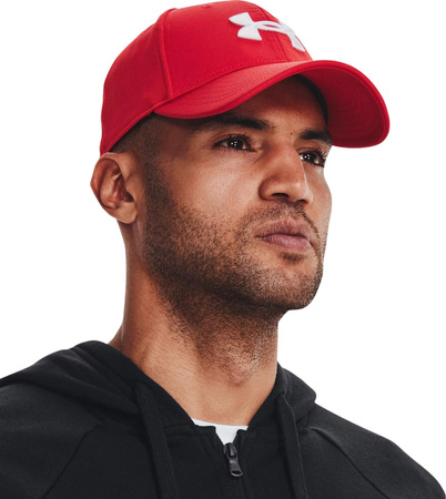 Czapka z daszkiem męska Under Armour Blitzing czerwona 1376700 600