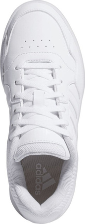 Buty dziecięce adidas Hoops 3.0 Bold białe IG6973