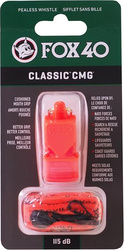 Gwizdek Fox 40 CMG Safety Classic pomarańczowy sznurek 9603-0308