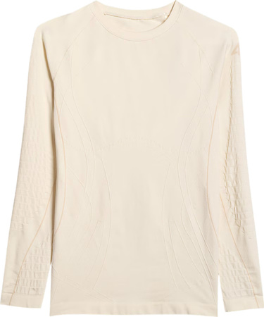 Koszulka termoaktywna damska 4F F203 kremowa 4FWAW25USEAF203 11S