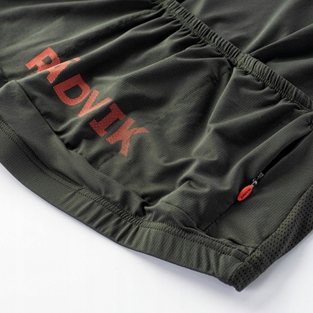 Męska koszulka rowerowa Radvik Charlie GTS zielona rozmiar XL